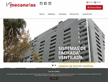 Tablet Screenshot of mecanofas.com